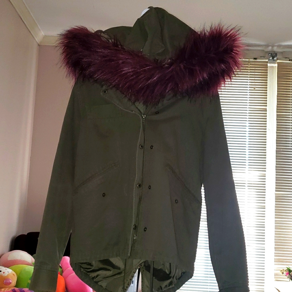 Winter Coat With Detachable Hood
